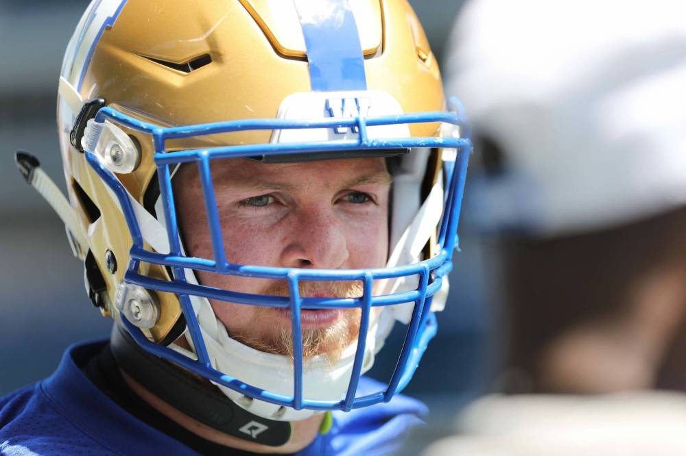 RUTH BONNEVILLE / WINNIPEG FREE PRESS files
Adam Bighill says chasing big money in free agency wasn’t worth the risk of leaving a Blue Bombers team with ‘so many good things happening.’