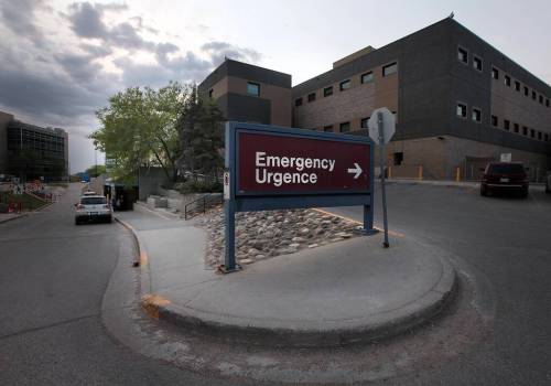 PHIL HOSSACK / WINNIPEG FREE PRESS FILES
                                At St. Boniface Hospital, ER visits over the past five years peaked in 2018-19 at 48,266. They&rsquo;ve dropped steadily since.
