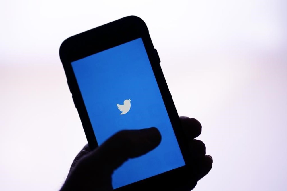 FILE - The Twitter application is seen on a digital device Monday, April 25, 2022, in San Diego. Twitter on Thursday, Dec. 16, 2022, suspended the accounts of journalists who cover the social media platform and its new owner Elon Musk, among them reporters working for The New York Times, Washington Post, CNN, Voice of America and other publications. (AP Photo/Gregory Bull, File)