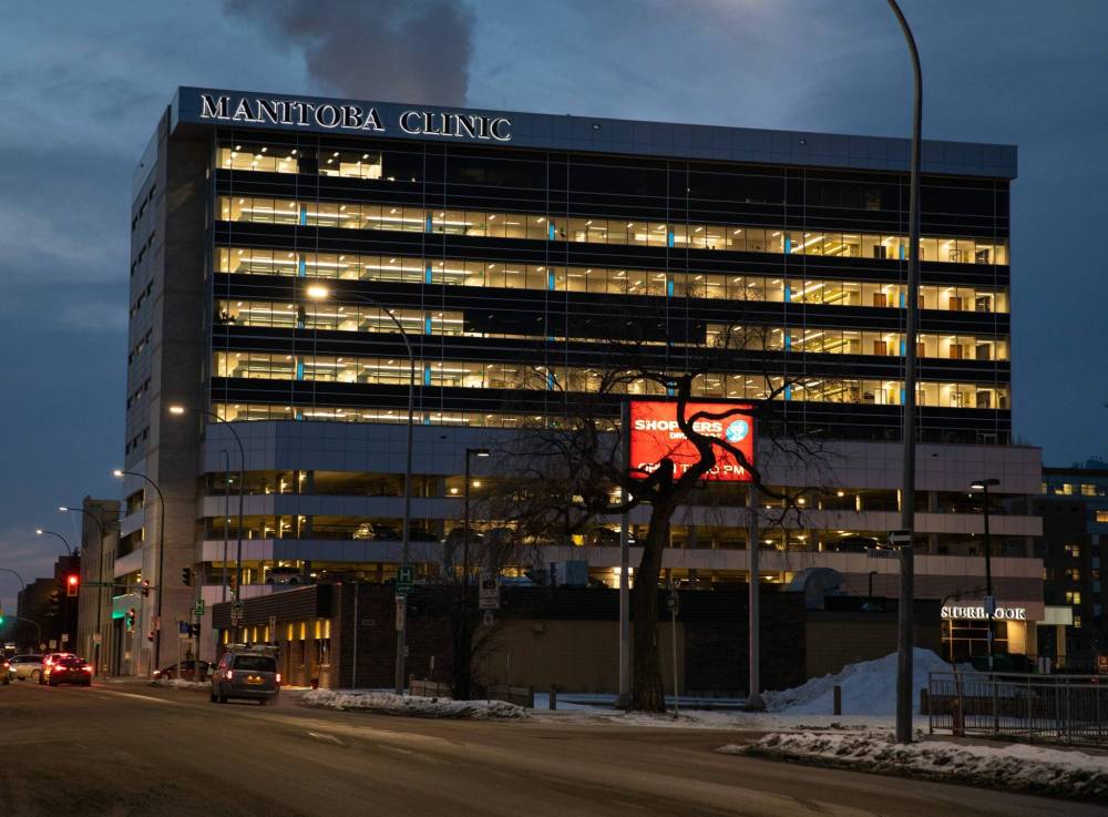 JESSICA LEE / WINNIPEG FREE PRESS
Winnipeg-based Manitoba Clinic will now have to restructure its operations and finances under court supervision.
