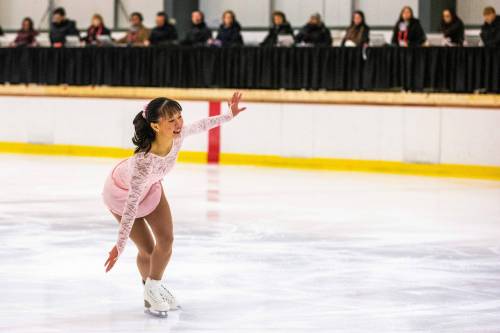 MIKAELA MACKENZIE / WINNIPEG FREE PRESS
                                Breken Brezden competes at Seven Oaks Arena in Winnipeg on Friday.