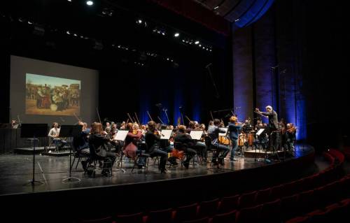 Photo by Mark Rash
                                The Winnipeg Symphony Orchestra celebrated the inextinguishable light of hope as expressed through the power of music at the &lsquo;Violins of Hope&rsquo; concert.