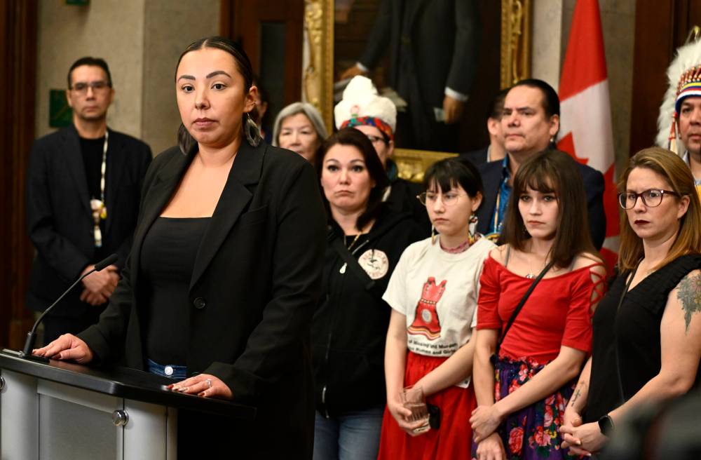 JUSTIN TANG / THE CANADIAN PRESS FILES
“To me, the message you are sending is that our women do not matter, Indigenous women do not matter. And that is a very, very sad statement to make, whether that is directly or indirectly,” said Long Plain First Nation Chief Kyra Wilson.