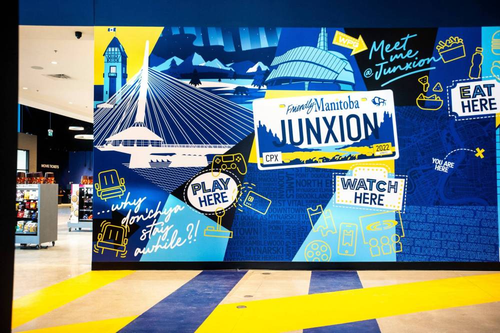 MIKAELA MACKENZIE / WINNIPEG FREE PRESS
Cineplex Junxion is opening at Kildonan Place Mall in Winnipeg on Friday.