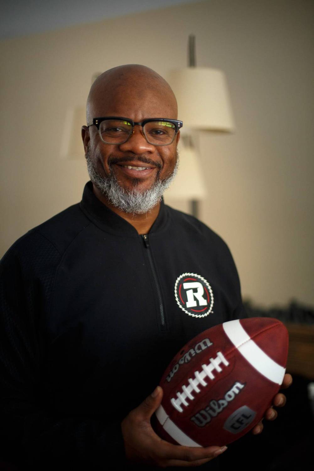 Bob Dyce, 57, was officially handed the head-coaching reins of the Ottawa Redblacks a week ago. (Mike Deal / Winnipeg Free Press)