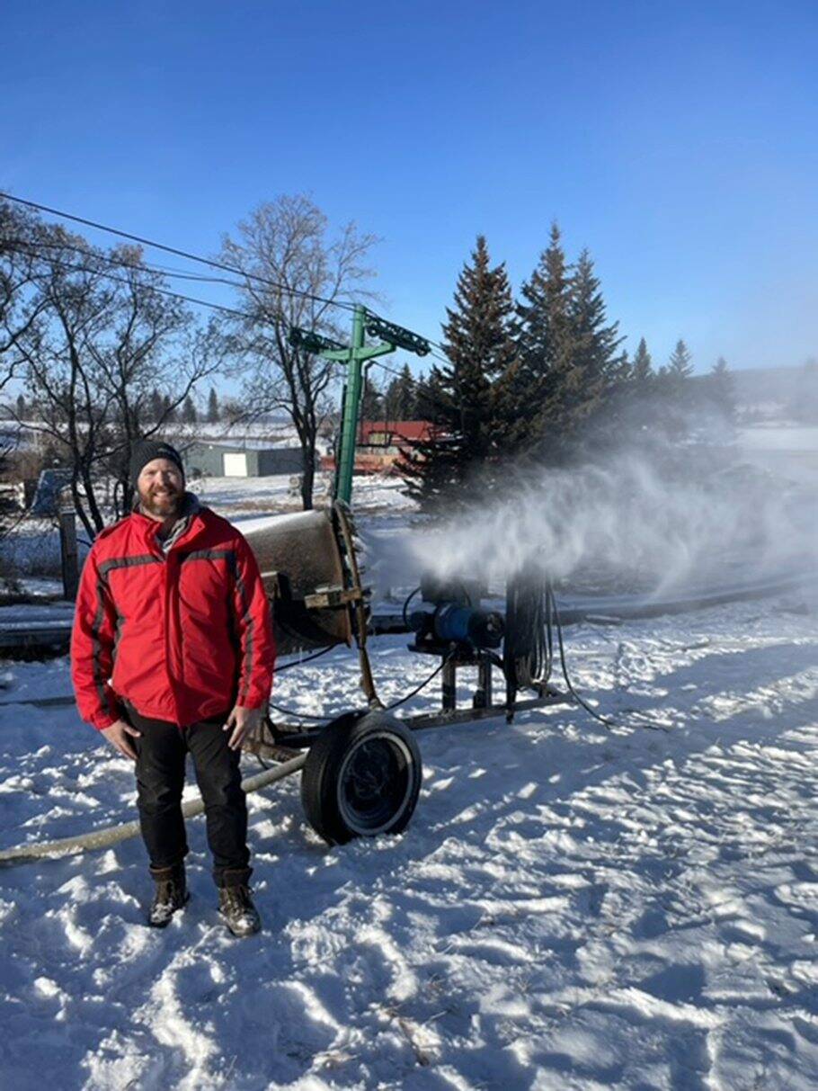SUPPLIED
Abe Sawatzky, Holiday Mountain’s operations manager.