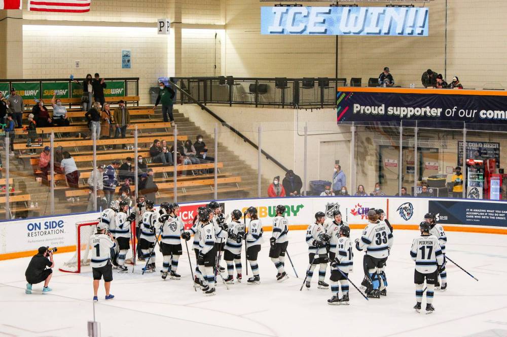 The Wayne Fleming Arena was considered a short-term solution for the Winnipeg Ice. (Daniel Crump / Winnipeg Free Press files)