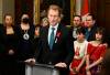 THE CANADIAN PRESS/Justin Tang
                                Minister of Crown-Indigenous Relations Marc Miller with Kera and Cambria Harris, right, daughters of Morgan Harris, who is one of four women police alleged were killed by a serial killer in Winnipeg.