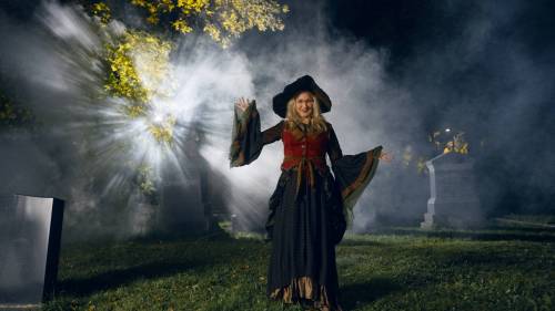 Folks Films
                                Ghost Kitchens host Angie St. Mars gets in the spirit.