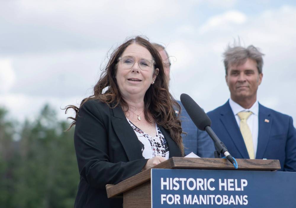 Mike Thiessen / Winnipeg Free Press
Keystone Agricultural Producers president Jill Verwey applauded the government for its collaboration with farmers.