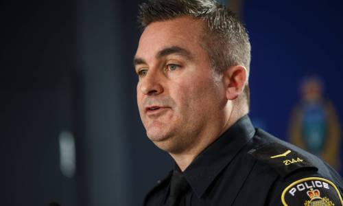 MIKE DEAL / WINNIPEG FREE PRESS FILES
                                Const. Jason Michalyshen of the Winnipeg Police Service said it took just over an hour to rescue the child, who has a known attraction to water, and was &ldquo;a moment away from being submerged&rdquo; when he was located.