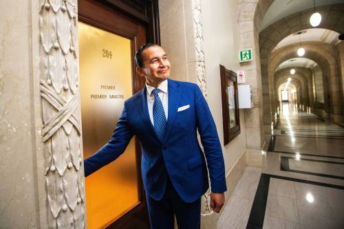 Premier-designate Wab Kinew announced the members of his transition advisory team Friday. (Mikaela MacKenzie / Winnipeg Free Press files)