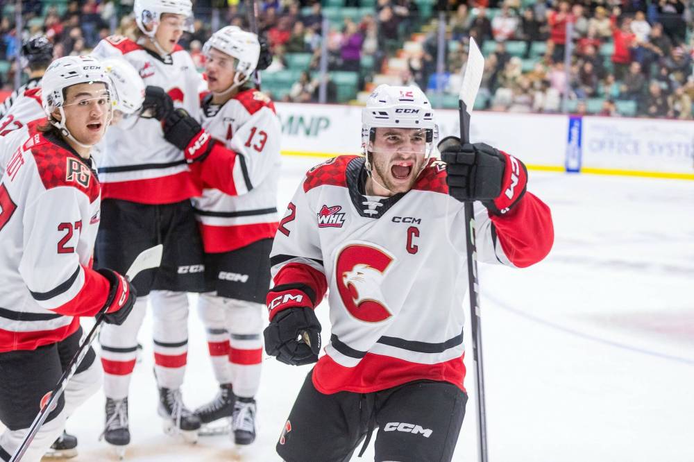 Prince George Cougars Photo
Prince George Cougars captain Hudson Thornton is in his third year with the WHL club.