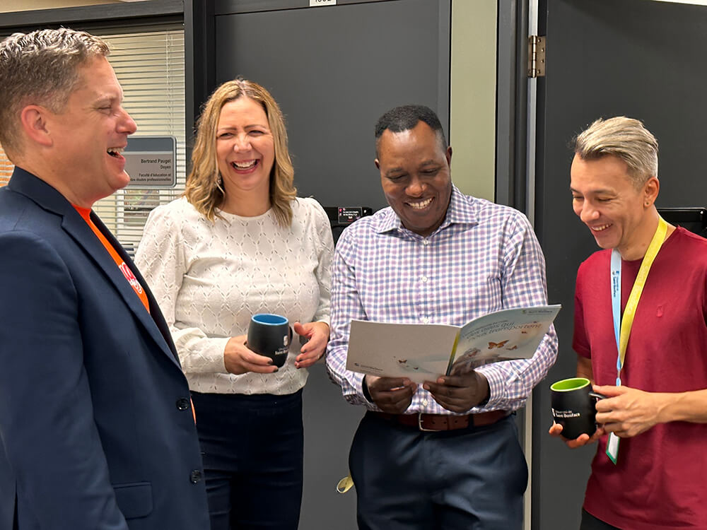 Université de Saint-Boniface focuses on creating a supportive workplace for employees to collaborate and take personal initiatives.