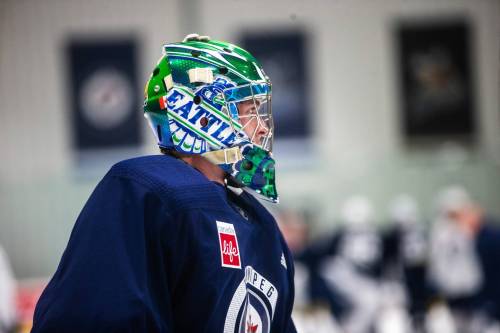 MIKAELA MACKENZIE / FREE PRESS FILES
                                Goalie Thomas Milic recorded 20 stops.
