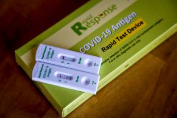 JEFF MCINTOSH / THE CANADIAN PRESS FILES
                                As of July 17, Manitoba had 443,000 rapid test kits in stock.