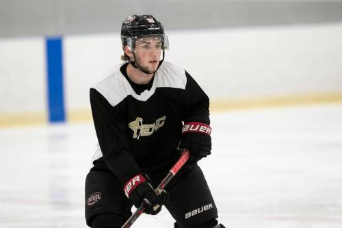 DAVID GOLDMAN / ASSOCIATED PRESS FILES
                                UND forward Jayden Perron is one of only three Manitobans recruited by NCAA Division I schools who didn’t play in the MJHL.
