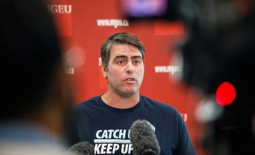 JOHN WOODS / FREE PRESS FILES
                                MGEU president Kyle Ross said wages for some staff will be the fourth- or fifth-highest in Canada by the time the contract expires.