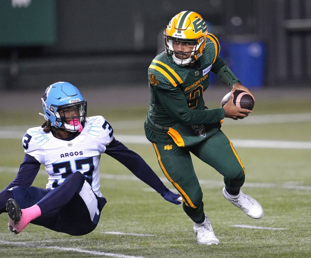 Larry Wong / THE CANADIAN PRESS files
The future of quarterback Tre Ford is one of the most intriguing storylines of the CFL off-season.