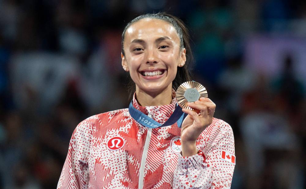 Adrian Wyld / THE CANADIAN PRESS files
Skylar Park is looking to win gold at the 2028 L.A. Olympics after bringing home bronze from Paris 2024.