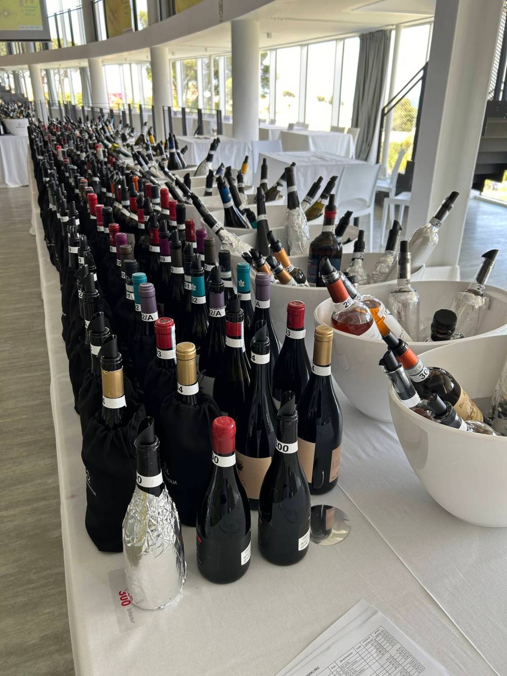 Ben Sigurdson / Free Press
Some of the many bottles of Sicilian wine being poured at Sicilia En Primeur.