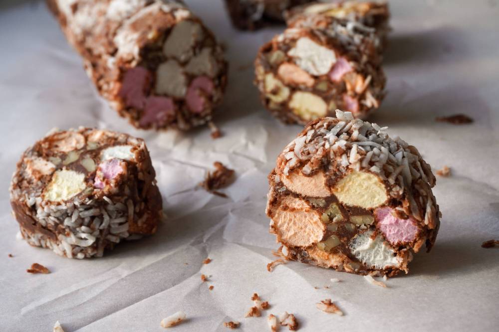 EVA WASNEY PHOTO
These Chocolate Marshmallow Rolls are esthetically pleasing and easy to make.
