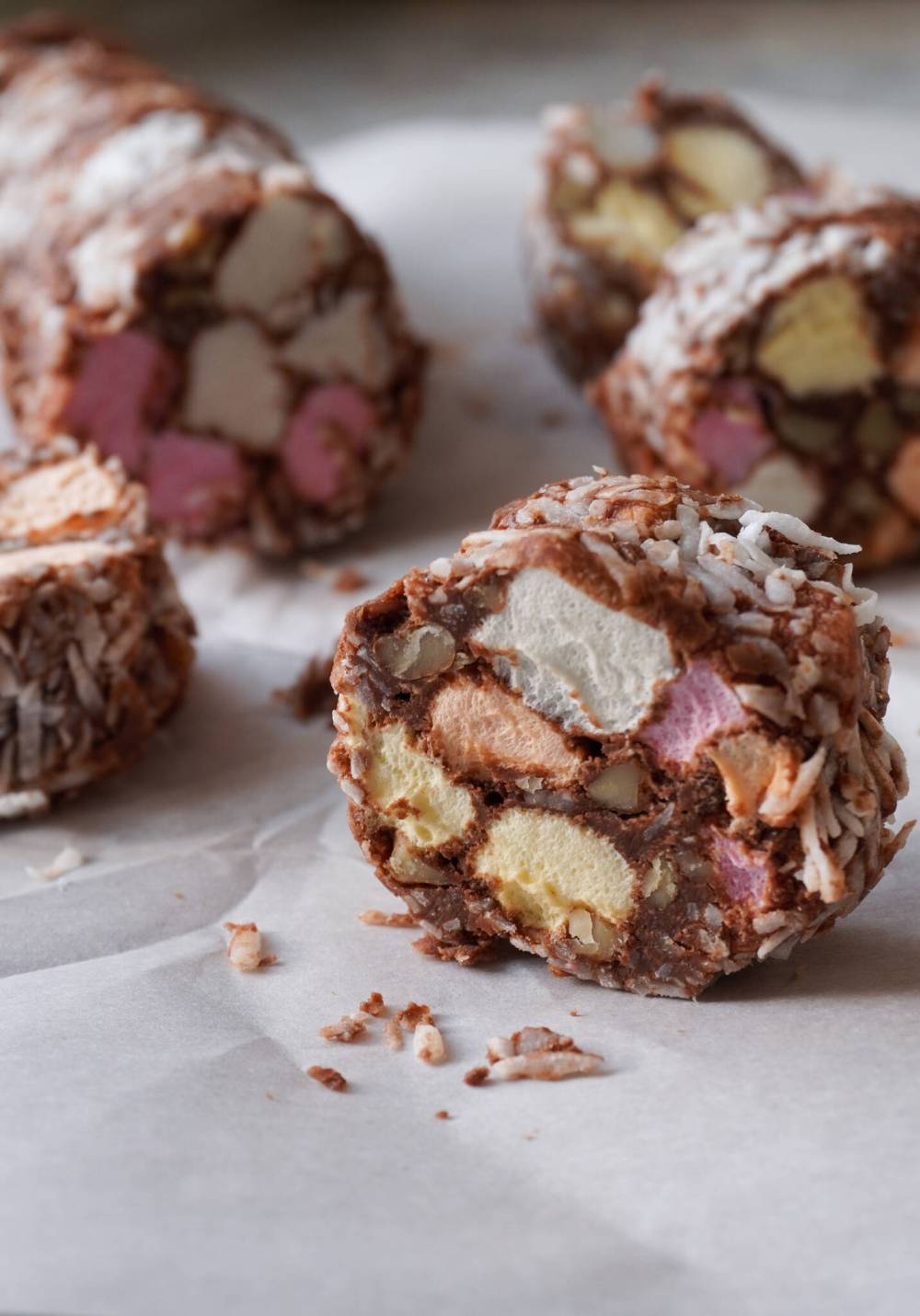 EVA WASNEY PHOTO
These Chocolate Marshmallow Rolls are esthetically pleasing and easy to make.