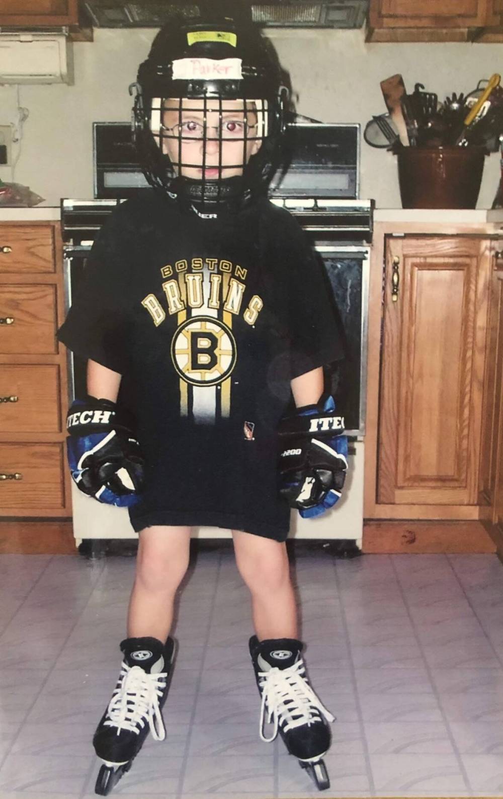 Ford Family Photo
Parker Ford will madk his NHL debut against the Boston Bruins, the team he grew up supporting.