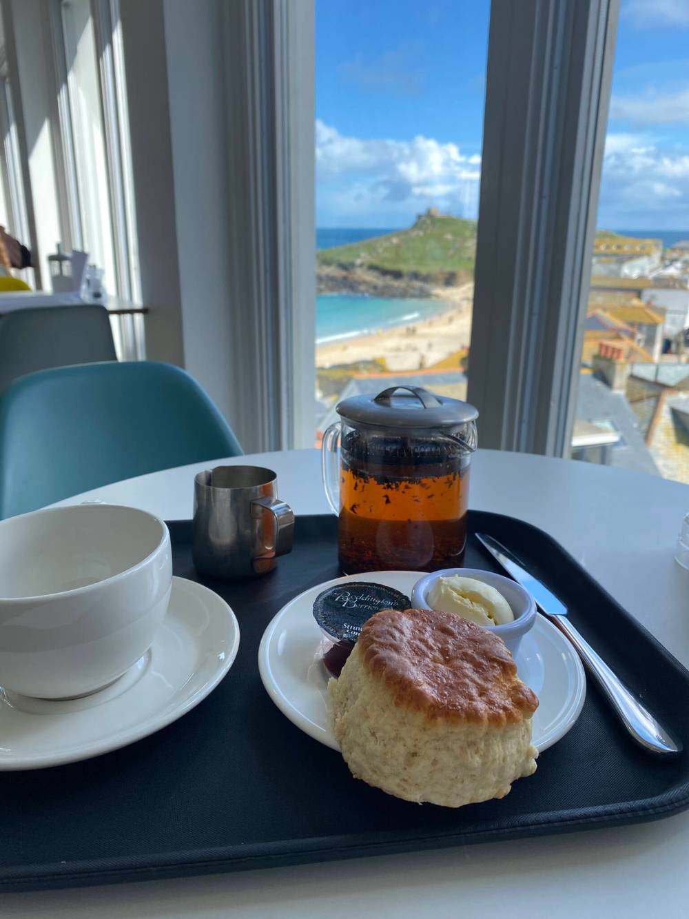 JAY WHETTER / FREE PRESS
Enjoy Cornish cream tea at the Tate Gallery in St. Ives, Cornwall.