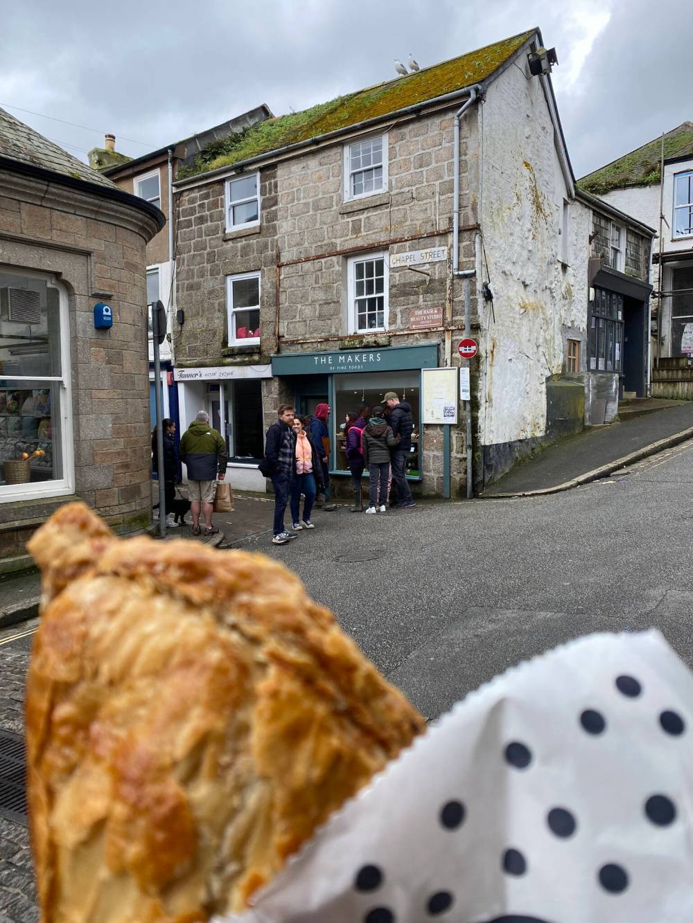 JAY WHETTER / FREE PRESS
Savour a Cornish pasty from The Makers in St. Ives. A staple of Cornish cuisine, pasties are half-moon-shaped hand pies filled with beef, onion, potato and turnip.