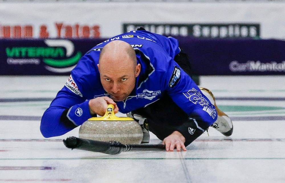 JOHN WOODS / FREE PRESS files
BJ Neufeld will be playing in his 10th Brier.