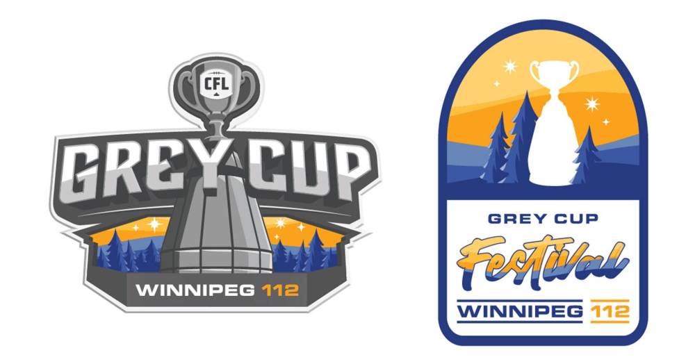 SUPPLIED
The 112th Grey Cup logos.