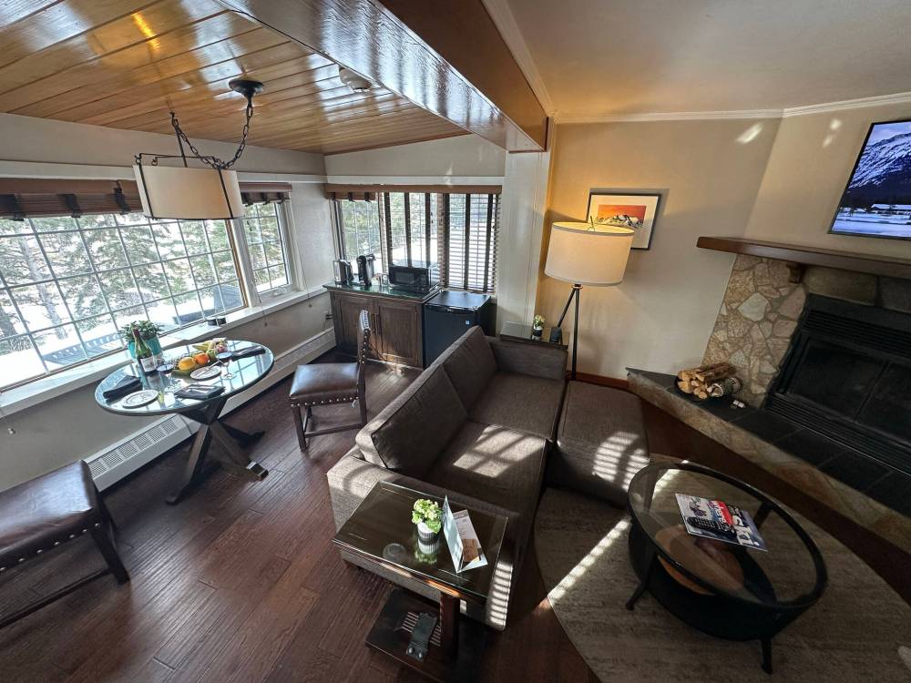 Katrina Clarke / Free Press
Spend a few cosy days in one of the Fairmont Jasper Park Lodge’s signature cabins.
