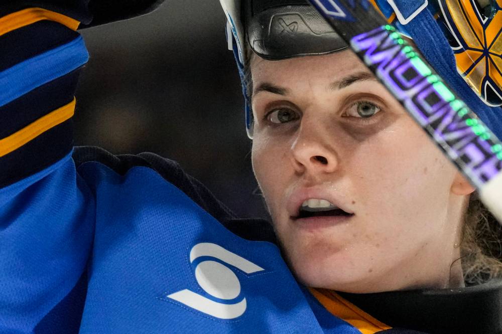 CHRIS YOUNG / THE CANADIAN PRESS FILES
Decorated goaltender Kristen Campbell, who hails from Brandon, was dealt to PWHL Vancouver from the Toronto Sceptres on Tuesday.