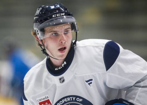 John Woods / THE CANADIAN PRESS FILES
                                The speed of Winnipeg Jets’ Brad Lambert marks the forward as a potential player to help replace Nikolaj Ehlers’ speed.