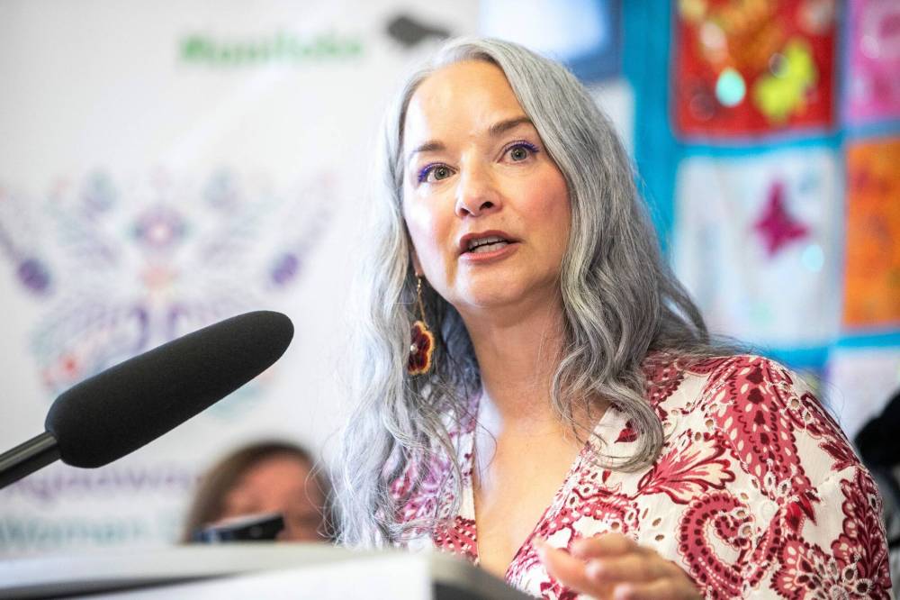 MIKAELA MACKENZIE / FREE PRESS
Families Minister Nahanni Fontaine