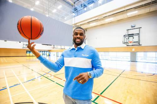 MIKAELA MACKENZIE / FREE PRESS FILES
                                Jarred Ogungbemi-Jackson hopes to get back on the court next season after undergoing knee surgery.