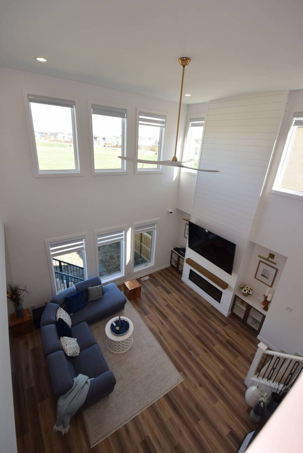 Todd Lewys / Free Press
The great room has classic, clean lines.