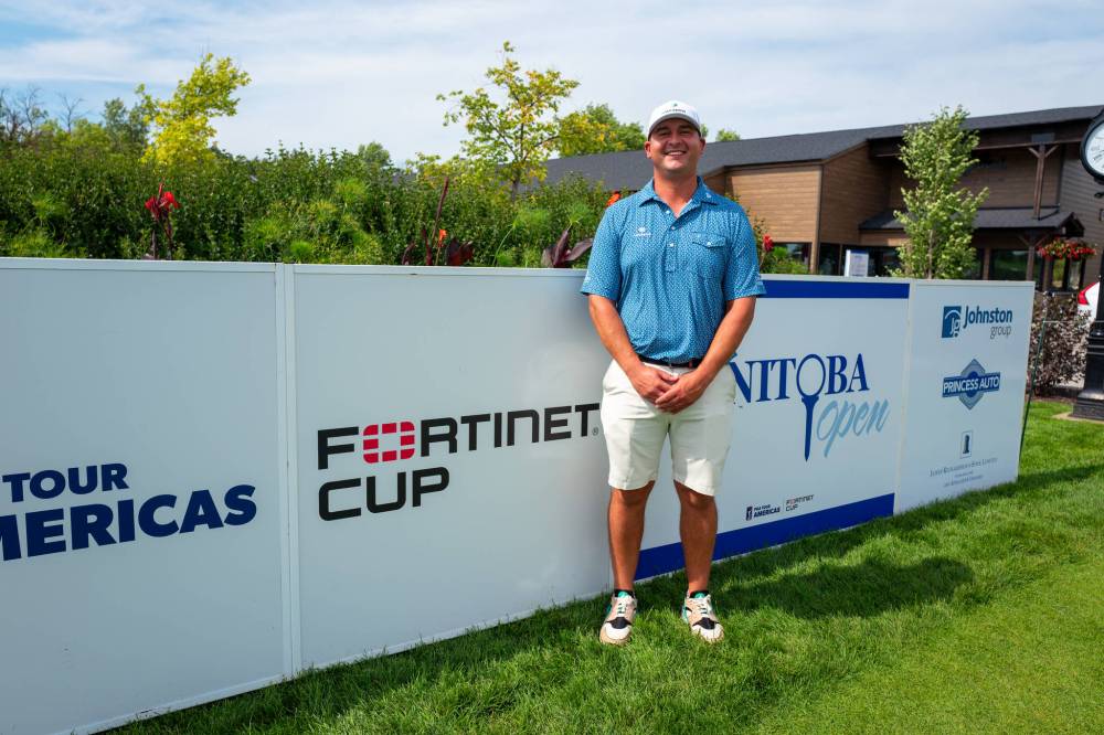 Bruce Biglow Photo
Golfer Brett White tees off in his third Manitoban Open on Thursday hoping to secure crucial points for a spot on the Korn Ferry Tour.
