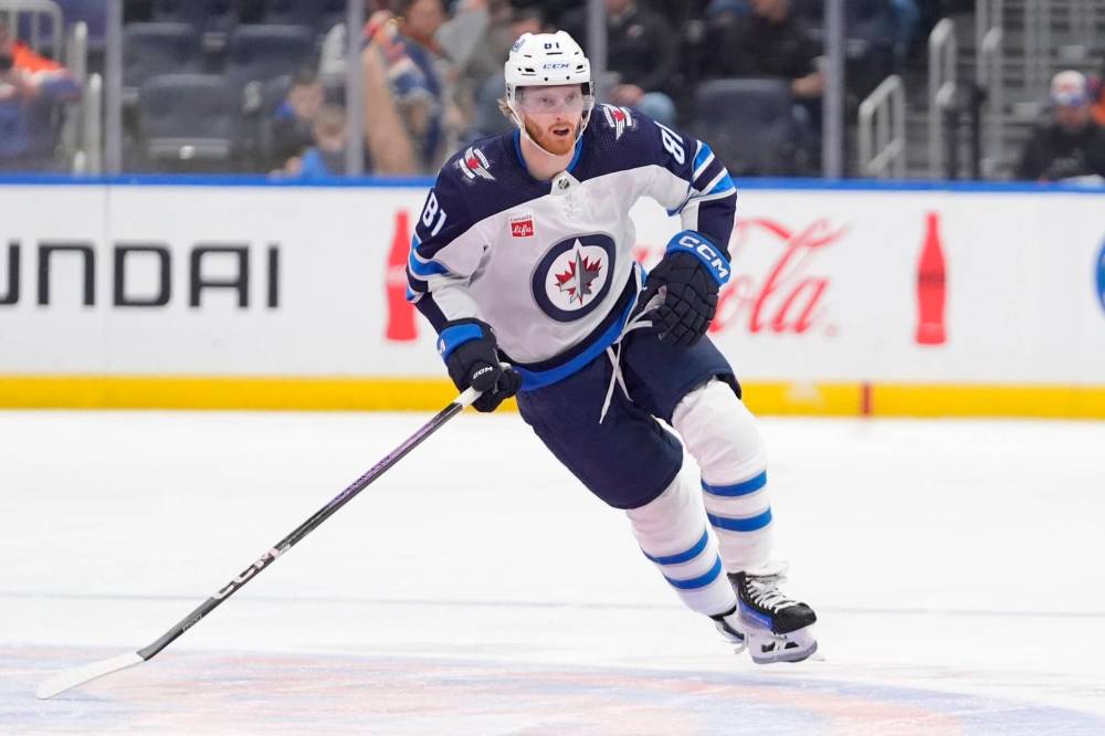 Frank Franklin II / THE ASSOCIATED PRESS FILES
Winnipeg Jets left-winger Kyle Connor’s new contract would eclipse the matching seven-year deals that fellow foundational pillars Connor Hellebuyck and Mark Scheifele signed back in October 2023.