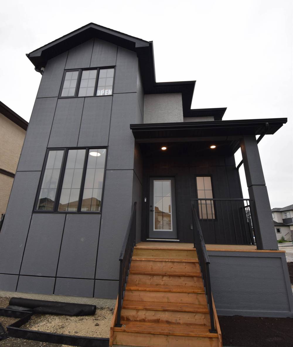 Todd Lewys photos / Free Press
Part of Kensington Homes’ Value Series, the 1,688 sq. ft. show home at 7 Fireweed Lane was efficiently designed inside and out.