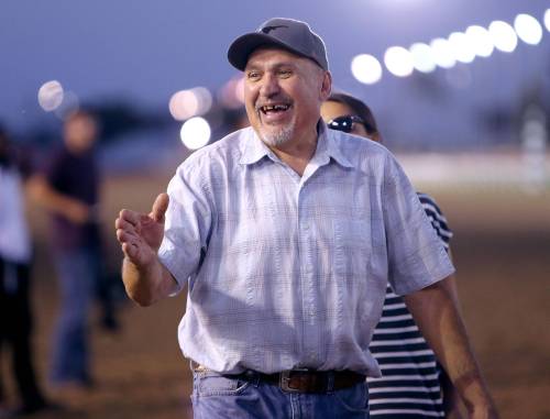 Jason Halstead /ASSINIBOIA DOWNS
                                Trainer Jerry Gourneau had six wins this week at Assiniboia Downs, including two overnight stakes.