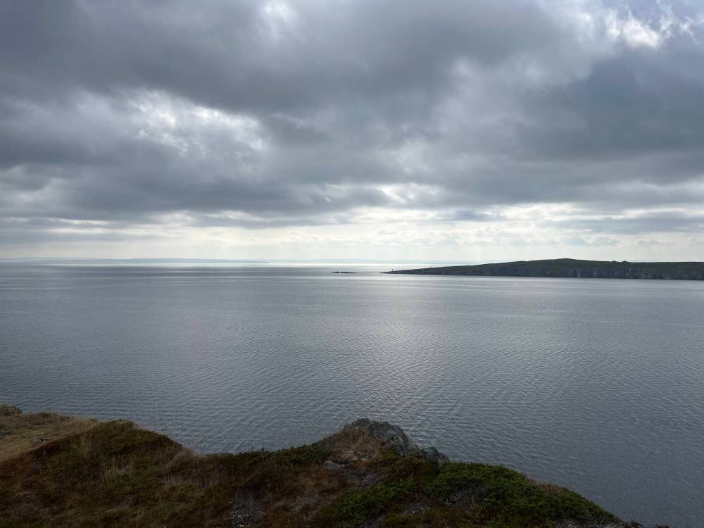 Russell Wangersky / Free Press
The horizon from the high ground on the Mad Rocks Trail, Conception Bay North, N.L.