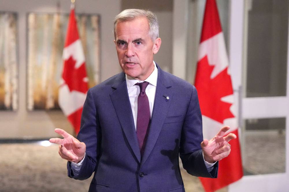 Chris Young / The Canadian Press
Prime Minister Mark Carney