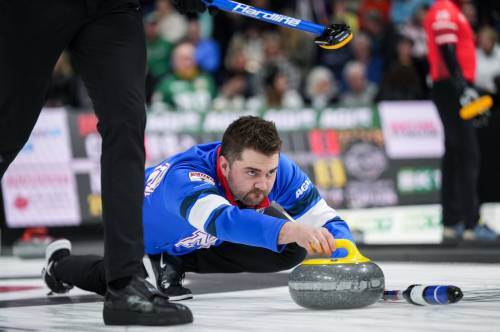 Darryl Dyck / THE CANADIAN PRESS FILES
                                Skip Matt Dunstone is thrilled his Grand Slam drought ended Sunday with an AMJ Masters title as his team prepares to capture an Olympic berth.