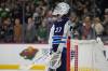 ABBIE PARR / THE ASSOCIATED PRESS
                                Jets goalie Connor Hellebuyck made his pre-season debut against the Wild on Wednesday night in St. Paul, Minn.