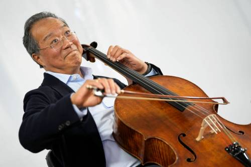 Armando Franca / The Associated Press Files
                                Famed cellist Yo-Yo Ma turns 70 today.