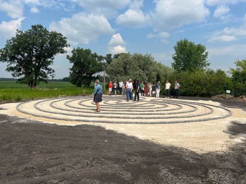 Randall Holm photo
                                The La Salle labyrinth adds to a rich local tradition, joining contemplative paths at Fort Garry United, St. Peter’s Anglican, HSC and King’s Park.
