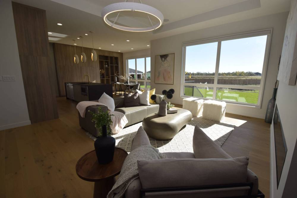 Large windows in the main living area allow tons of natural light to seep through.