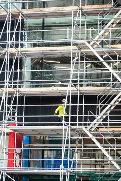 MIKAELA MACKENZIE / FREE PRESs fileS
                                Construction on the 200 block of Portage Avenue.